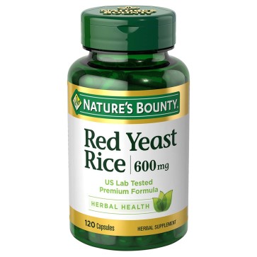 Red Yeast Rice 600mg 120 caps Nature's Bounty Natures Bounty