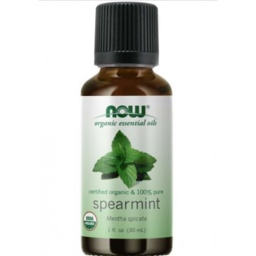 ORGANIC SPEARMINT OIL  1oz NOW Foods NOW Essential Oils