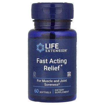 Fast Acting Relief, 60 Softgels Life Extension Life Extension