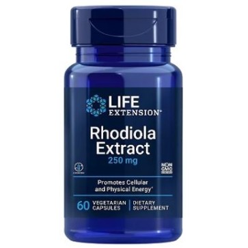 Rhodiola Extract 250 mg, 60 vegetarian capsules Life Extension Life Extension