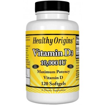 Vitamina D3 10.000 120s HEALTHY Origins Healthy Origins