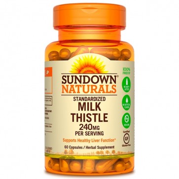 Milk Thistle 240mg (60caps) - Sundown Naturals