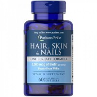 Hair, Skin & Nails (60 caps) - Puritan's Pride