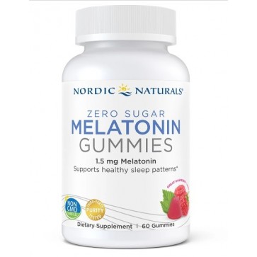 Melatonina 1.5mg zero sugar 60 gummies Nordic Naturals Nordic