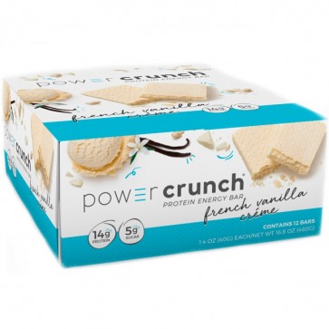 Power Crunch Bar (Caixa c/ 12und) - BNRG