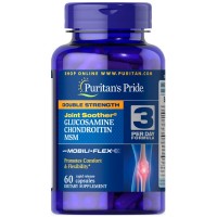 Double Strength Glucosamine Chondroitin MSM (60caps) - Puritan's Pride