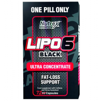Lipo 6 Black Ultra Concentrado (72 caps) - Nutrex