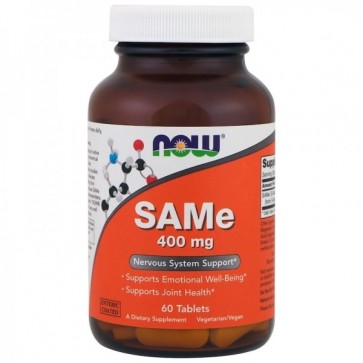 SAMe 400mg (60 tabletes) - Now Foods