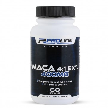 Maca 4:1 EXT 400 mg 60 Capsulas PLV Proline Vitamins