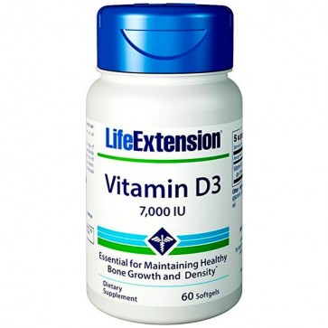 Vitamina D3 7000 IU (60 softgels) - Life Extension