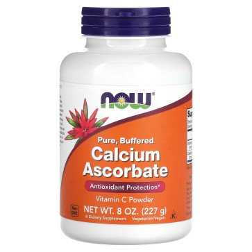 Buffered Calcium Ascorbate, Vitamin C Powder, 8 oz (227 g) Now
