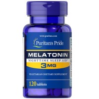 Melatonina 3mg (120 tabletes) - Puritan's Pride