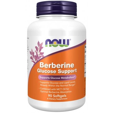 Berberine Glucose Support 90Softgels Now foods NOW