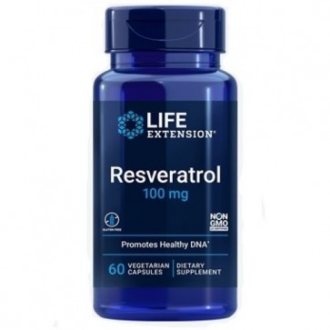 Resveratrol 100mg (60 cápsulas) - Life Extension