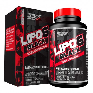 Lipo 6 Black Ultra Concentrado (120 caps) - Nutrex Nutrex