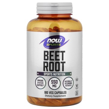 Beet Root, 550 mg, 180 Veg Capsules Now Now