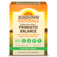Probiotic Balance (30 caps) - Sundown Naturals