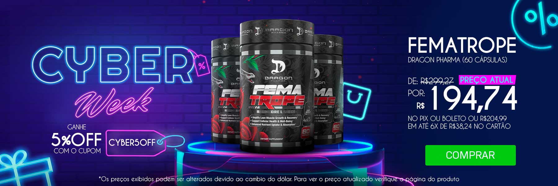Oferta 3 Cyber Week 2023
