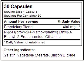 Versa-1 - USPLabs - Tabela Nutricional